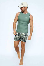 Load image into Gallery viewer, Men&#39;s Rashvest  Sleeveless with Mimetic Mood Printed