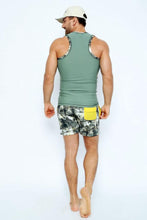 Load image into Gallery viewer, Men&#39;s Rashvest  Sleeveless with Mimetic Mood Printed