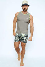 Load image into Gallery viewer, Men&#39;s Rashvest  Sleeveless with Mimetic Mood Printed