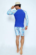 Load image into Gallery viewer, Men&#39;s Rashvest Long Sleeves with Enjoy Summer Mood Printed