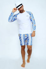 Load image into Gallery viewer, Men&#39;s Rashvest Long Sleeves with Enjoy Summer Mood Printed