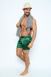 Men's Lurex Swim short with pocket