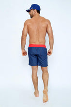 Load image into Gallery viewer, Men&#39;s Swimshort with Bi-Colored belt